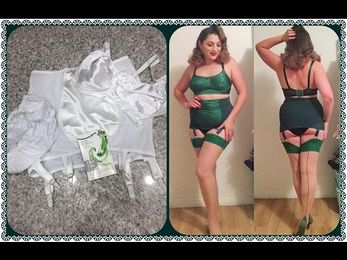 How to: Custom dye vintage/pinup style lingerie using iDye Poly