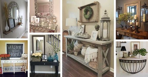 37 Eye-Catching Entry Table Ideas to Make a Fantastic First Impression