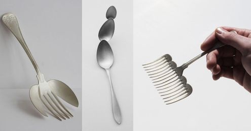 Experimental Cutlery That Challenges Traditional Ideas of Usability