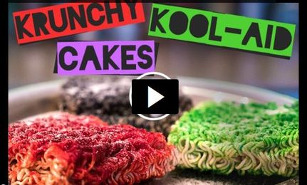 Would You Eat a Krunchy Kool-Aid Cake??