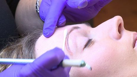New permanent makeup technique is raising eyebrows