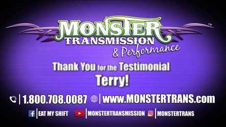 Terry got a transfer case that is smooth running!