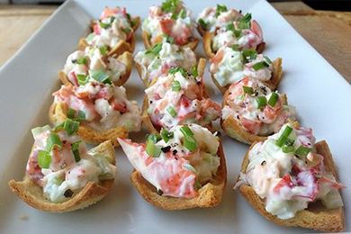 Easy Appetizer: Lobster Roll Bites