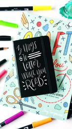 3 Ways To Letter While You Read with Tombow USA