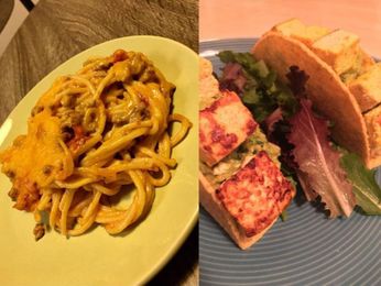 Food Challenge: Taco Spaghetti or Tofu Tacos?