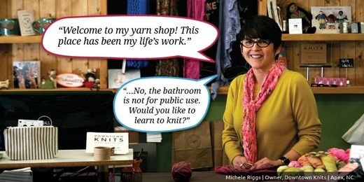 Lisa’s List: Questions You Should Never Ask a Yarn Shop Owner