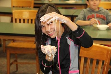 McPherson students get messy with science