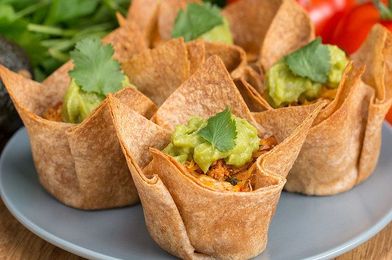 These Chicken Taco Cups Are Basically Bite-Sizes Tacos