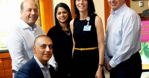 Elmhurst Hospital staff preparing for medical mission