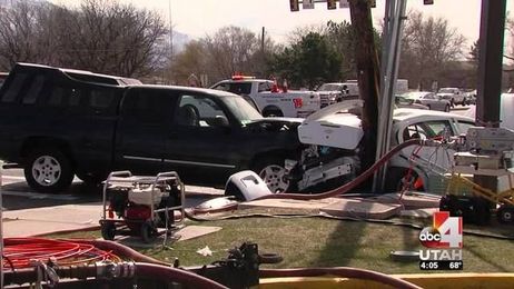 Redwood Road Crash Leaves Two in Extremely Critical Condition