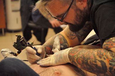 Photos: Is the tattoo parlor the new barbershop?