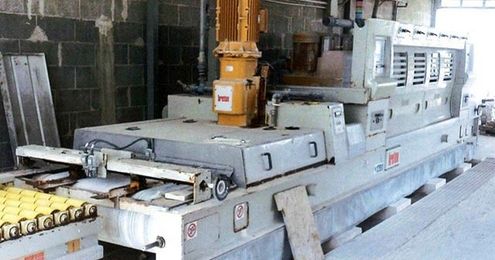 Used machines Breton for polishing and cutting marble and granite  