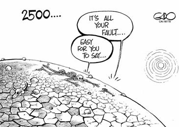 Where in the world is all of the water going?