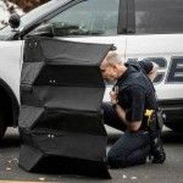 Engineers design a bulletproof origami shield to protect law enforcement