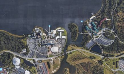 Can you walk from the Wilderness Lodge to the Contemporary?