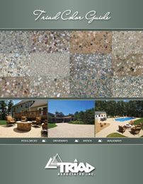 Exposed Aggregate Colors by Triad Associates