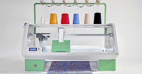 'Kniterate' Knitting Machine Lets You Design and 3D Print Your Own Clothes
