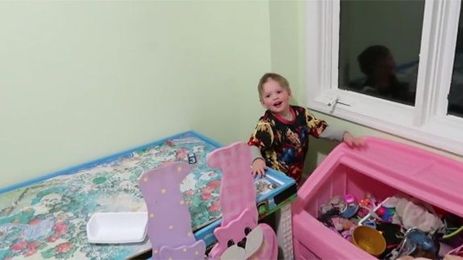 Toddler cuts his own hair, immediately regrets it