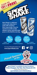 Try Sport Shake for FREE!