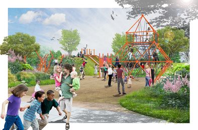 STEWART / Designing to Introduce “Risk” into our Parks and Playgrounds