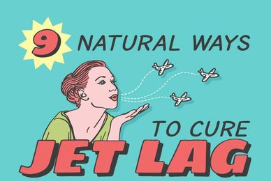 9 natural ways to cure jet lag