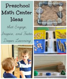 Remarkable Preschool Math Center Ideas