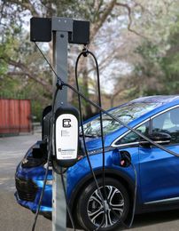 Clipper Creek now makes it easier to handle the charging cables