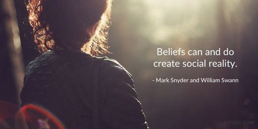 Can your beliefs about someone alter their conflict behavior?