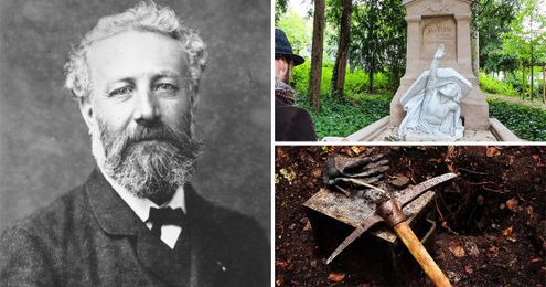 ‘Time capsule left by sci fi writer Jules Verne’ is unearthed by researchers