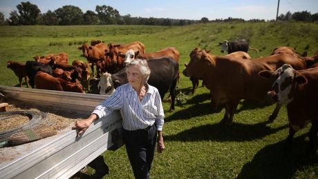 Award for 83-yo farmer who stared down a mining giant