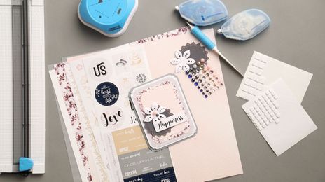 Create a Card:  4-Way Corner and Hole Punch