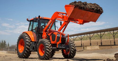 Entry level tractor, new pickup spreader and a tough tablet