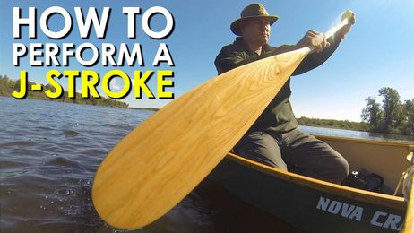 How to Paddle a Canoe: The J-Stroke