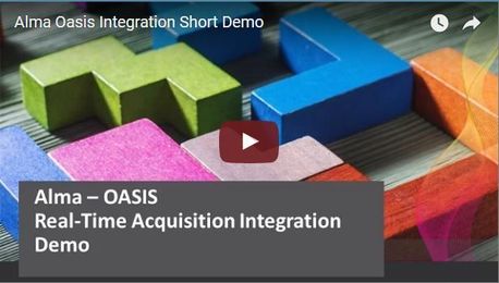 Streamlined Integration: Alma and OASIS