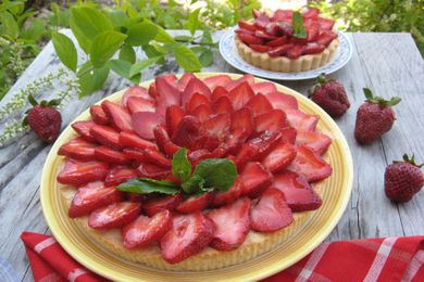 Strawberry Pastries Are Starting
