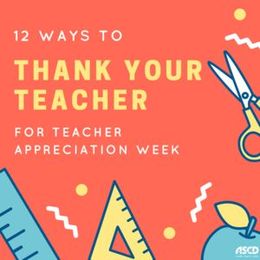 12 Ways to Thank Your Teacher for Teacher Appreciation Week