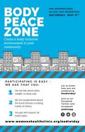 Women's Health Clinic » Don’t Talk To Me About Your Diet