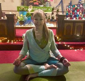 Christian yoga — is that a thing? It is for Paula DeGiorgis