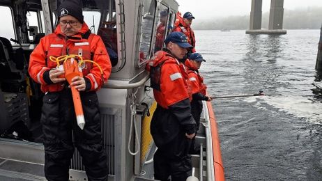 Coast Guard puts tracking technology to a sink-or-swim test