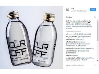 Clear, Colorless Coffee That Looks Like Water Now Exists