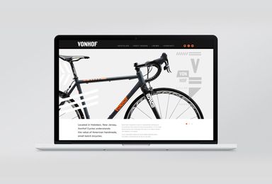 VonHof Cycles: a Branding for Bicycles Made by Hand
