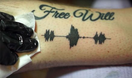 Audible TATTOOS: New designs let you LISTEN to inked sound waves