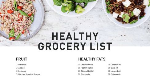 Grocery List: Foods You Should Always Have in the House