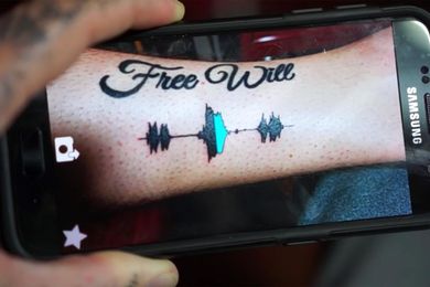 Now you can get a sound tattooed on your body