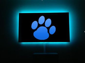 Using LED Light Strips Behind Your Television