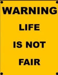 Ad(mission): It’s not fair.