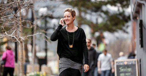 Her Approach: Get Out and Go!