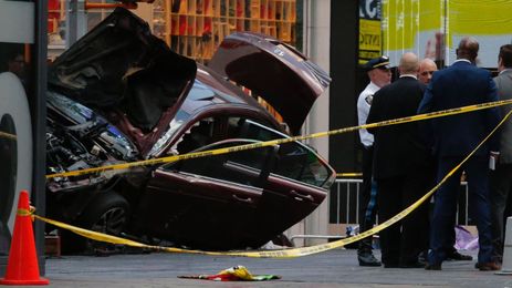 What stopped the car in Times Square? A closer look at bollards