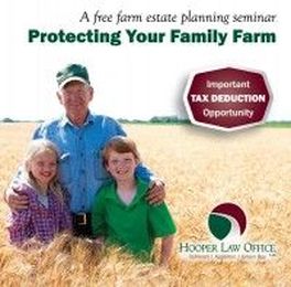 Protecting Your Family Farm: A Free Estate Planning Seminar