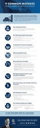Free Infographic: 9 Common Mistakes People Make After a Car Crash